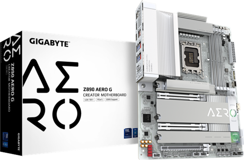 Z890 AERO G Hovedkort - Intel Z890 - Intel LGA1851 socket - DDR5 RAM - ATX