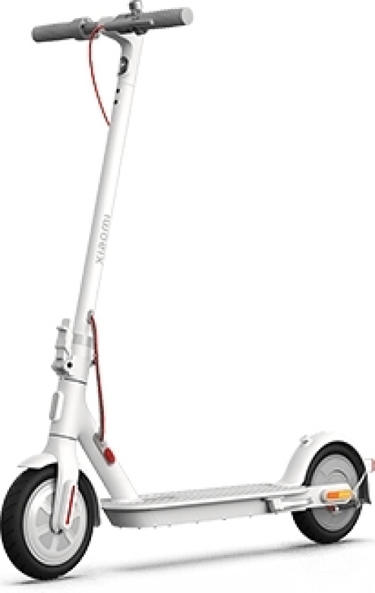 Electric Scooter 3 Lite, Klassisk Sparkesykkel, 25 Km/T, 100 Kg, Alle Kjønn, 16 År, Hvit