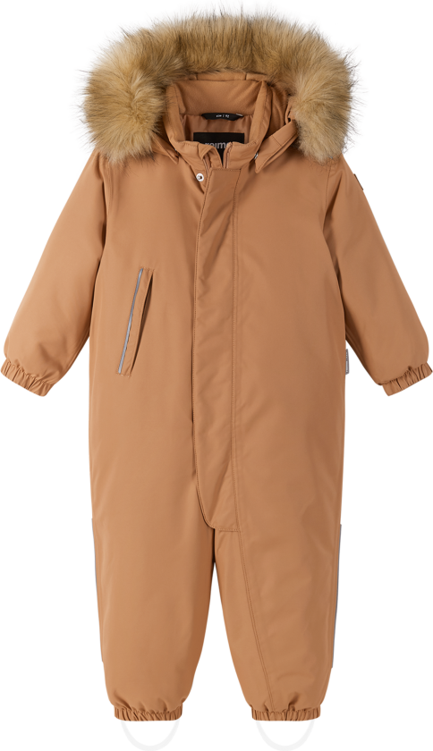 Kids' Gotland tec Winter Overall Peanut Brown 98