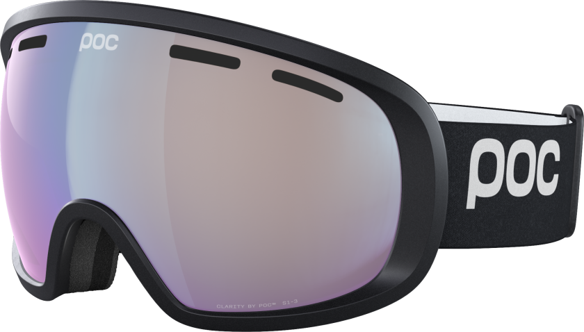 POC Fovea Photochromic Uranium Black/photochromic/light Pink-sky Blue Uranium Black/Photochromic/Changeable Sky Blue OneSize