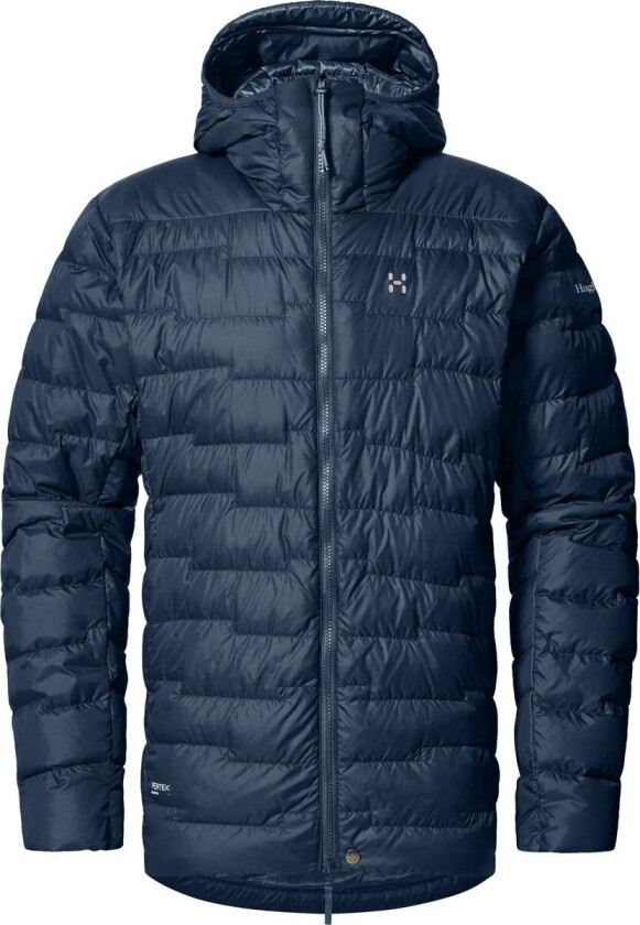 Roc Flash Down Hood Men Tarn Blue M