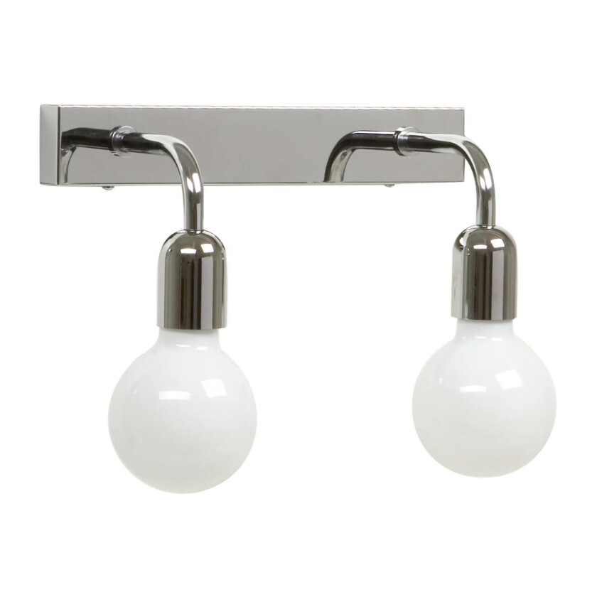 Regal 2 vegglampe 13,5 cm Krom