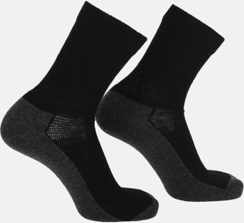 DUVED WOOL SOCK, BLACK, 36-40,  Skisokker