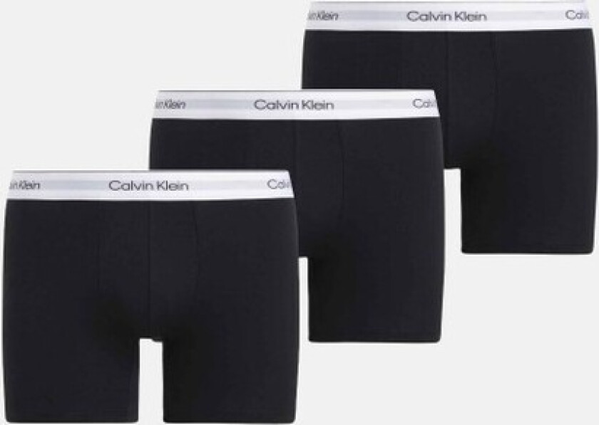 Boxer Brief 3pk, Black, Black, Black, Xl,  Underklær