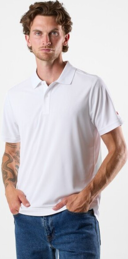 Coastal Tech Polo, White, Xl, Piketrøyer