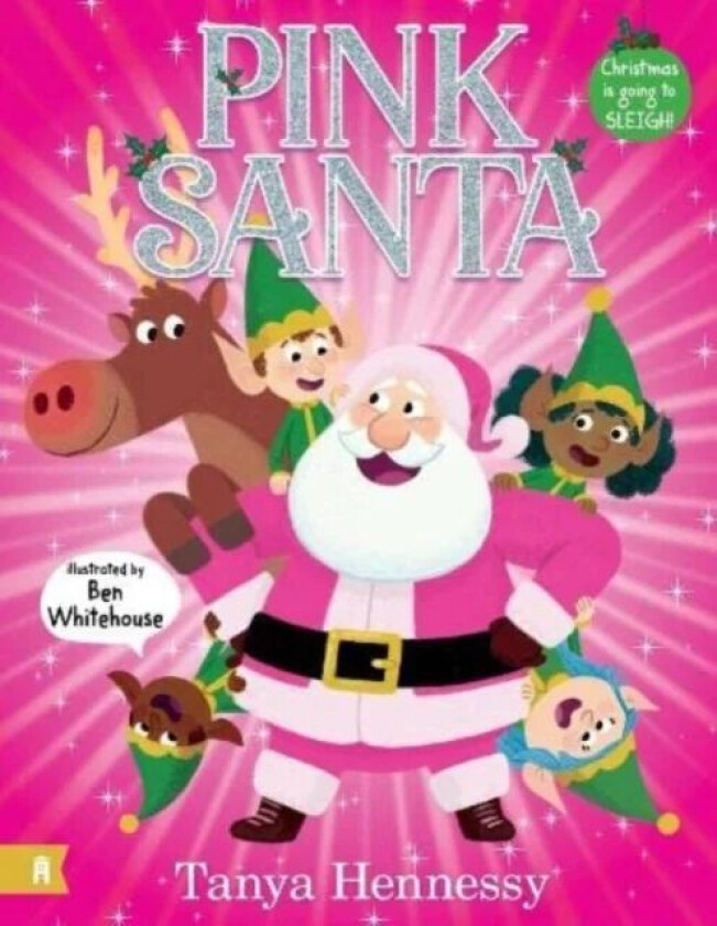 Pink Santa av Tanya Hennessy