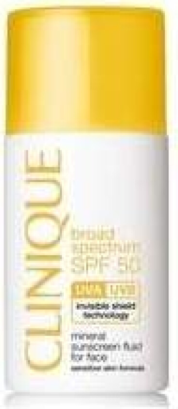 - Mineral Sunscreen Fluid For Face SPF 50 30ml