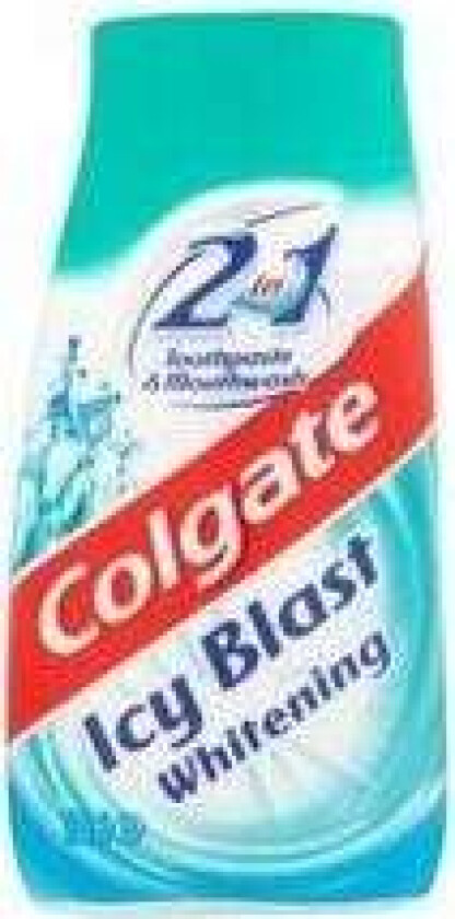 - Icy Blast Whitening Toothpaste & Mouthwash - Bělicí zubní pasta a ústní voda 2v1 100ml