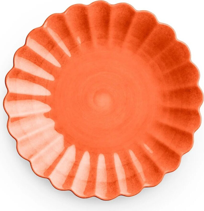 Oyster tallerken 20 cm Oransje