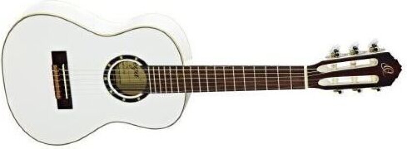 Ortega R121-1/4wh Klassisk Gitar 1/4 Gloss White