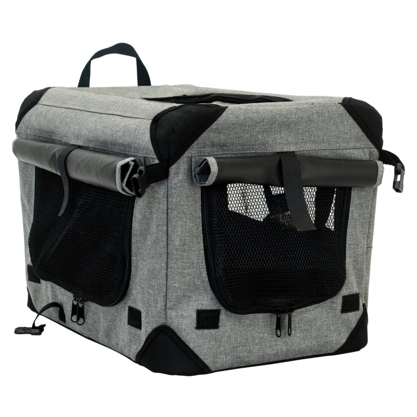 Canvasbur Milou Grå (M)