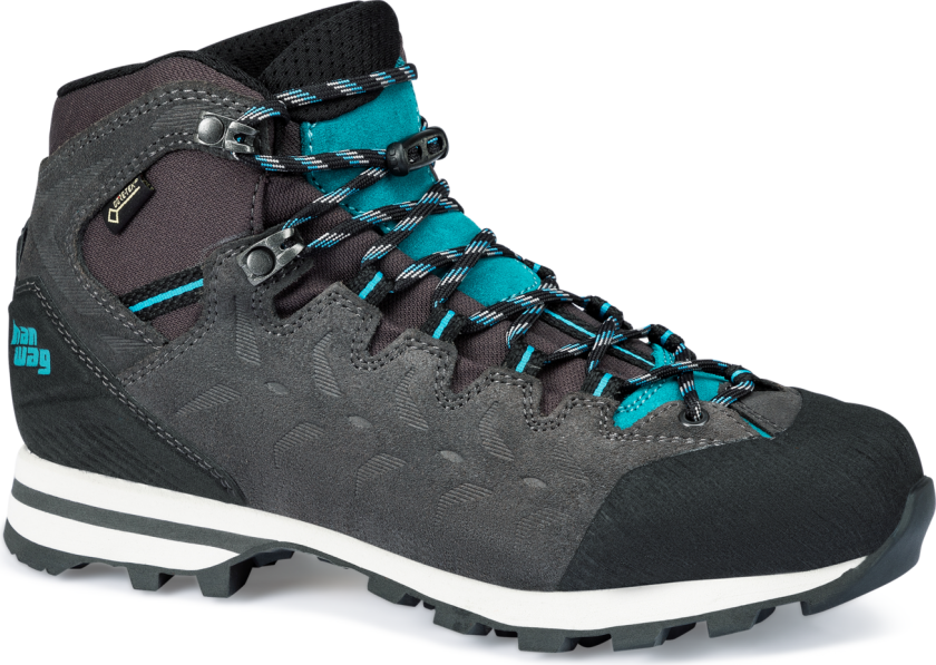 Women's Makra Light Lady Gore-Tex 37, Asphalt/Bluegreen