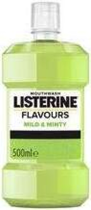 - Mouthwash Flavours Mild & Minty - Ústní voda pro svěží dech 500ml
