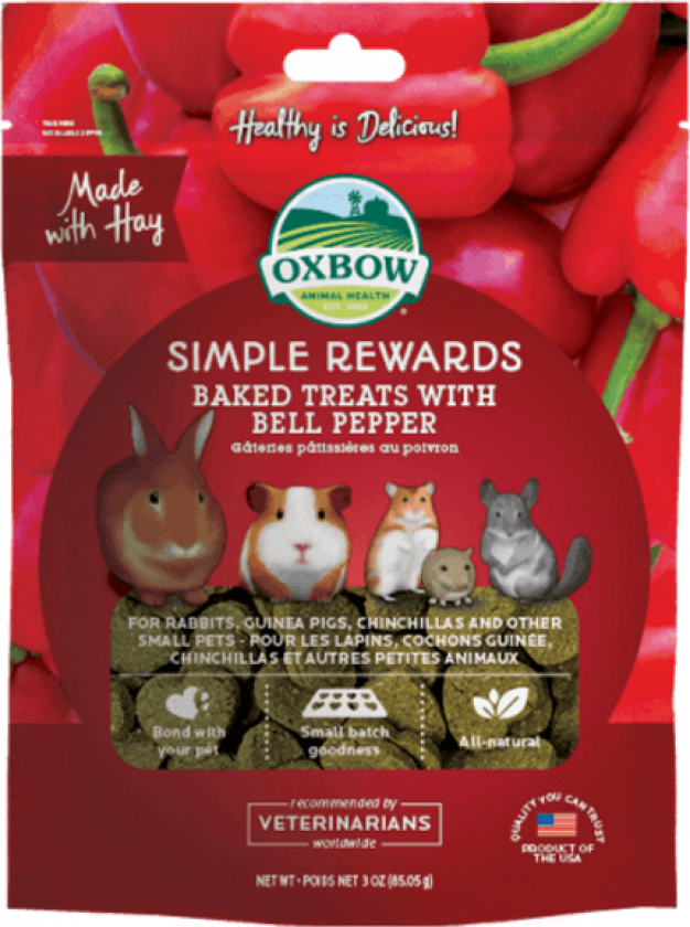 Simple Rewards Baked Treats with Bell Pepper 85 g