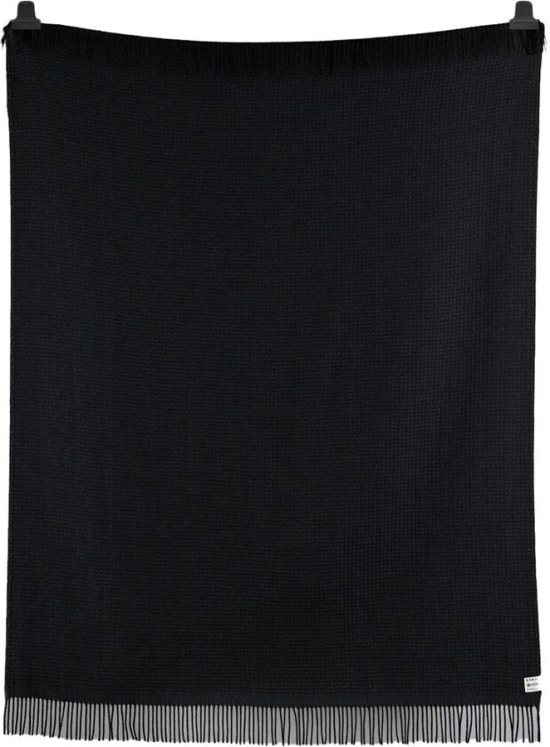 Vega pledd 150x210 cm Black