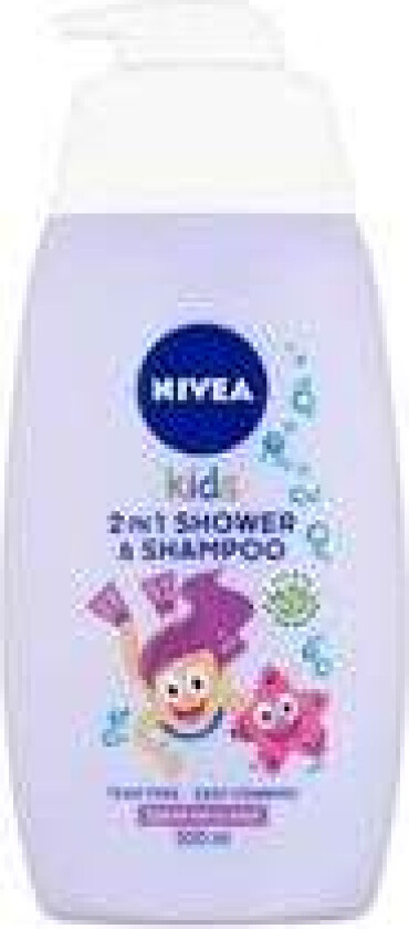 - 2 in 1 Shower Shampoo - Baby shower gel and shampoo 2 in 1 with the aroma of forest fruits 500ml