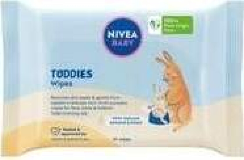 - Baby Toddies Wipes - Čisticí vlhčené ubrousky s pečujícím mandlovým extraktem 57.0ks