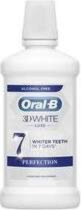 - 3D White Luxe Perfection Mouthwash 500ml