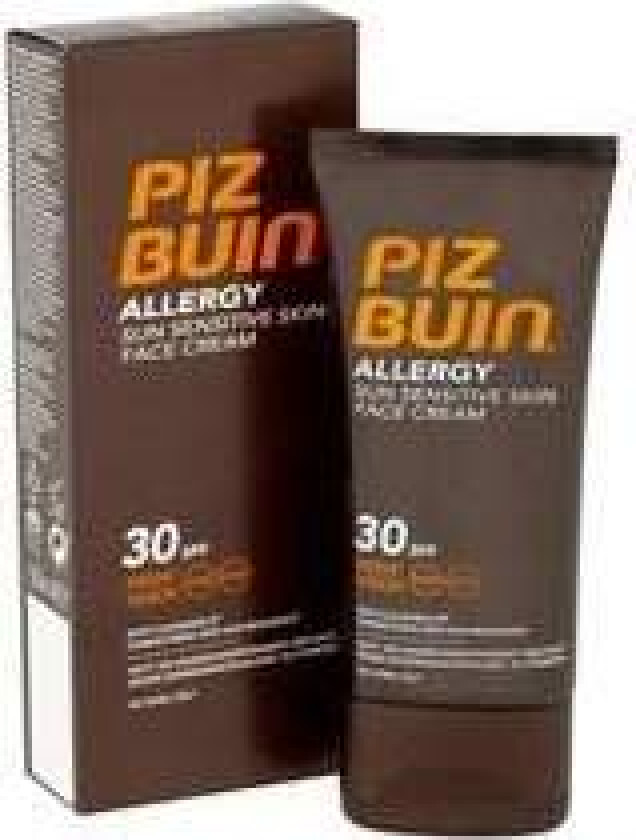 - Allergy Sensititve Skin Face Sun Cream SPF 30 - Sunscreen for Face