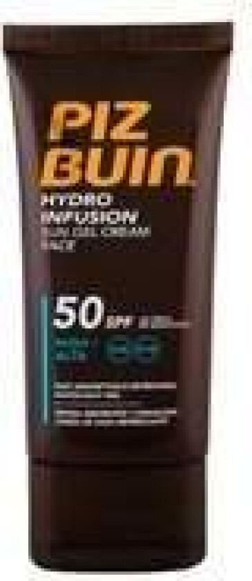 - Hydro Infusion Sun Gel Face Cream SPF50 - Moisturizing sunscreen for the face 50ml