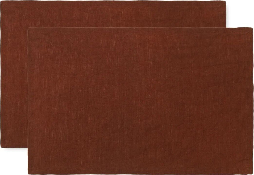 spisebrikke lin 2-pakning Cinnamon