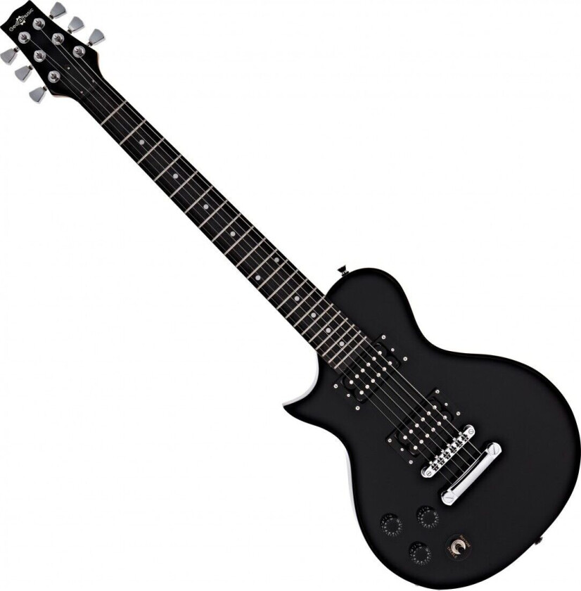 Gear4Music 3/4 New Jersey Classic Left Handed Guitar by Gear4music Black