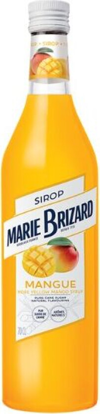 Marie Brizard Sirup Yellow Mango Fl 70