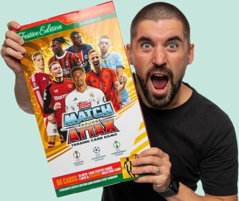 Fotballkort Match Attax 24/25 Julekalender - Topps