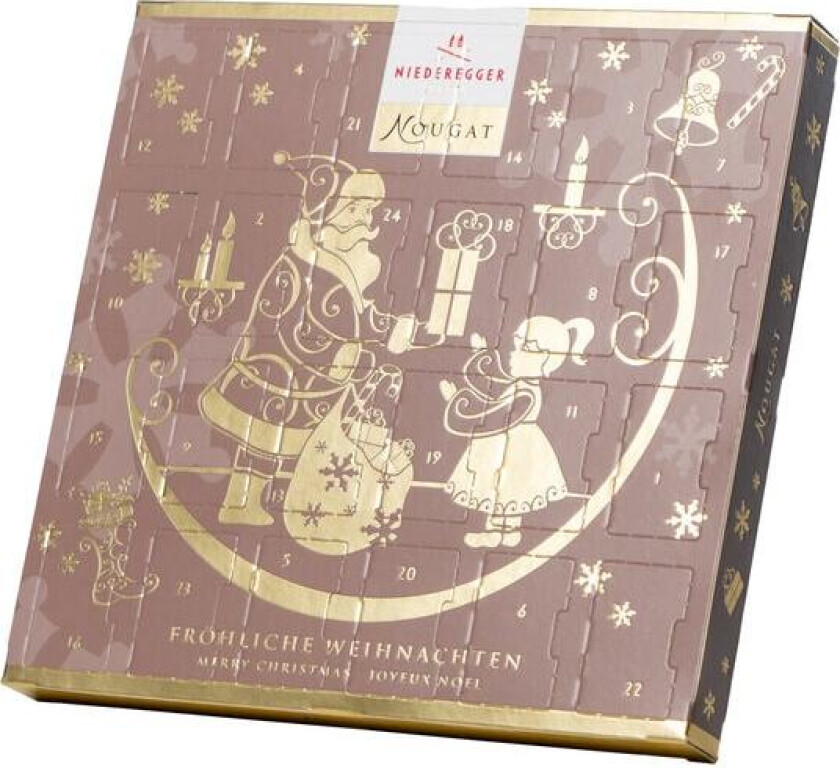 Julekalender med Nougat - Niederegger