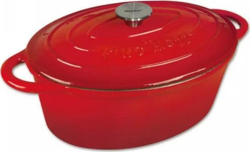 Kinghoff Emaljert Støpejernsstekepanne 30 Cm Kinghoff Kh-1530