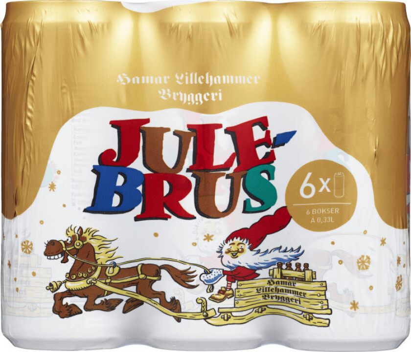 Julebrus 0,33lx6 boks