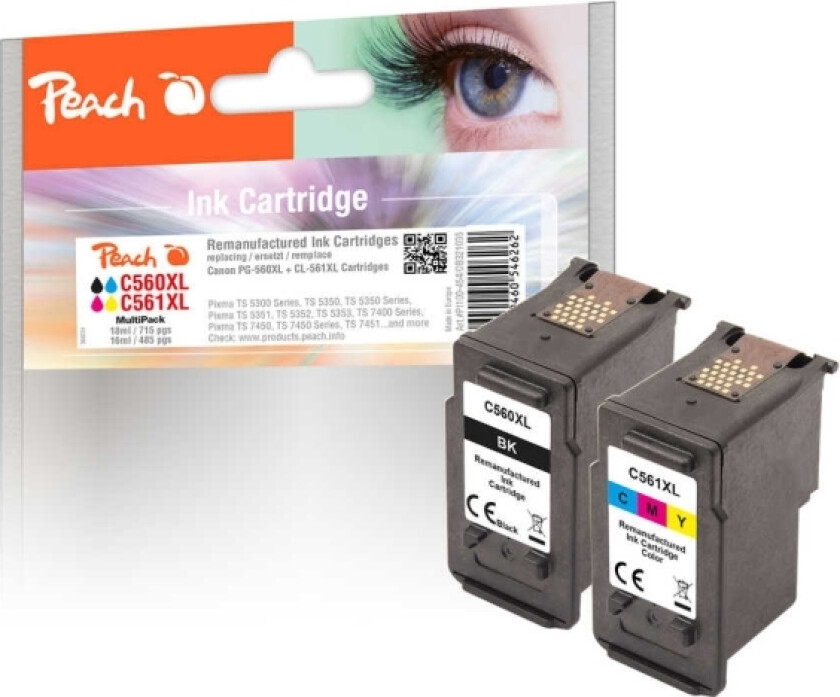Patrone Canon Pg-560/ Cl-561Xl Multipack Remanufactured