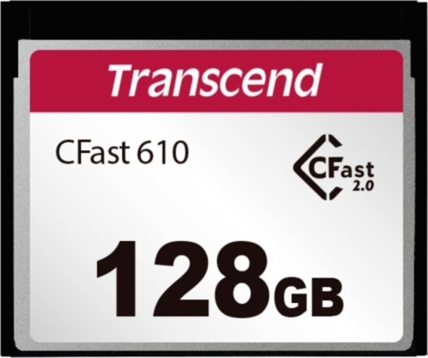 Ts128gcfx610 Cfast-Karte Retail 128 Gb (Ts128gcfx610)