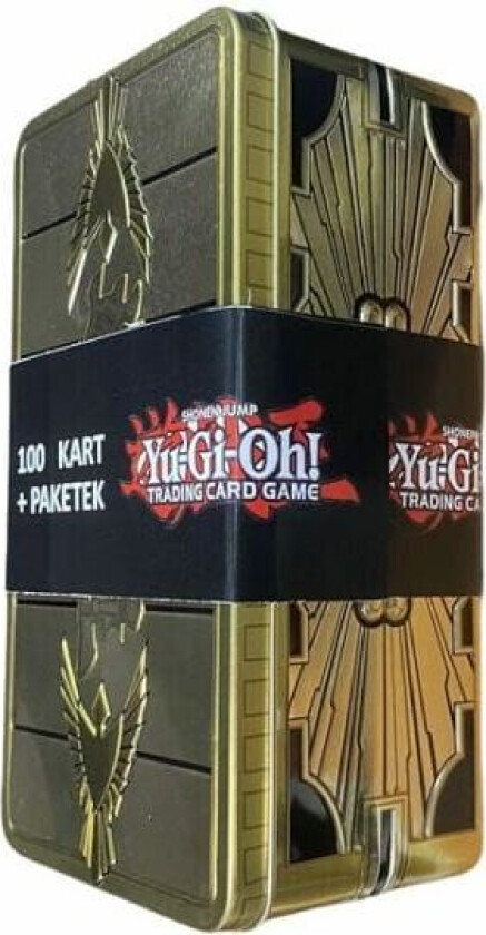 Yu-gi-oh Tcg: 100 Cards + Metal Box + Booster Pack