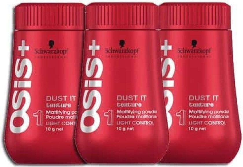 3-pack Schwarzkopf Osis Dust It