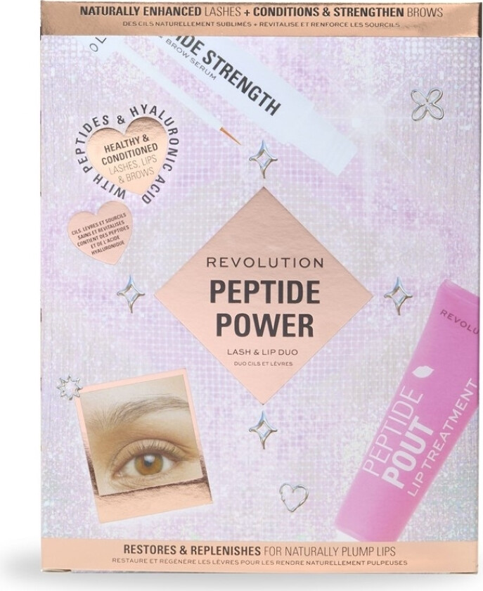 Peptide Power Lash and Lip Duo Gift Set