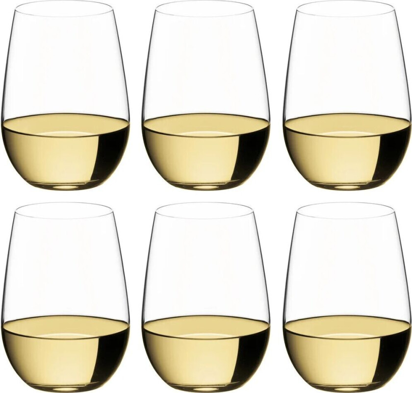 O Wine Tumbler Riesling/Sauvignon Blanc vinglass 6-pakning 20-årsjubileum