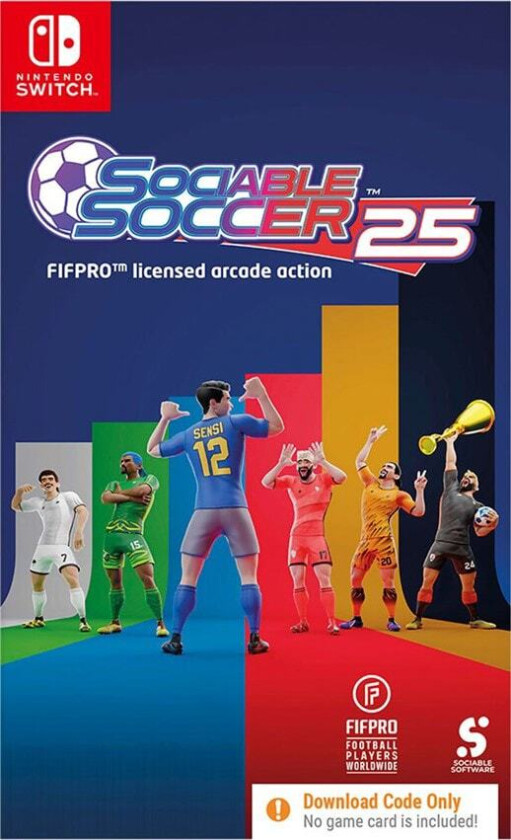 Sociable Soccer 25 Code in Box (Switch)