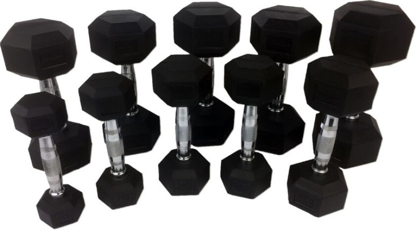 Bilde av manualsett 1-10 kg (10 par)