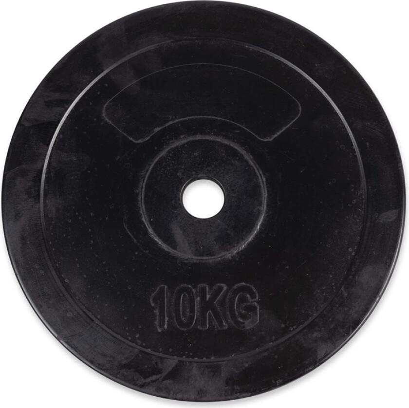 gummivektskive - 10 kg / 29mm