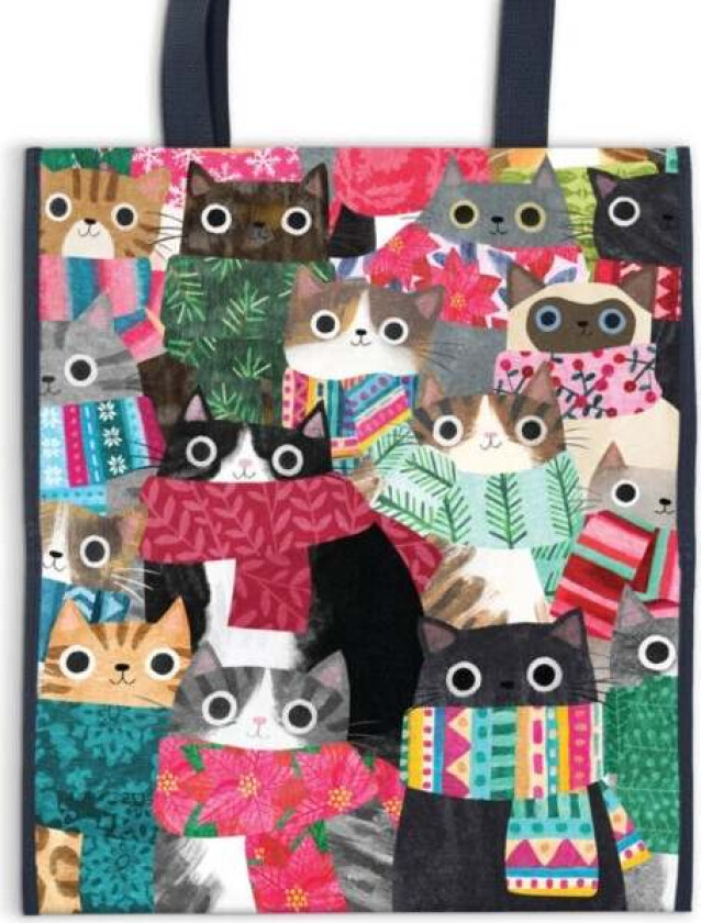 Wintry Cats Reusable Shopping Bag av Galison