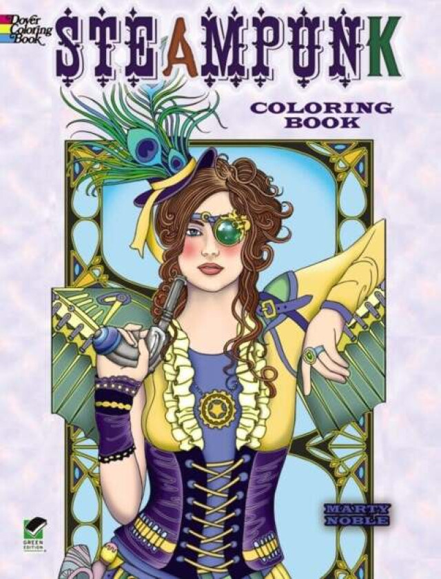 Creative Haven Steampunk Coloring Book av Marty Noble