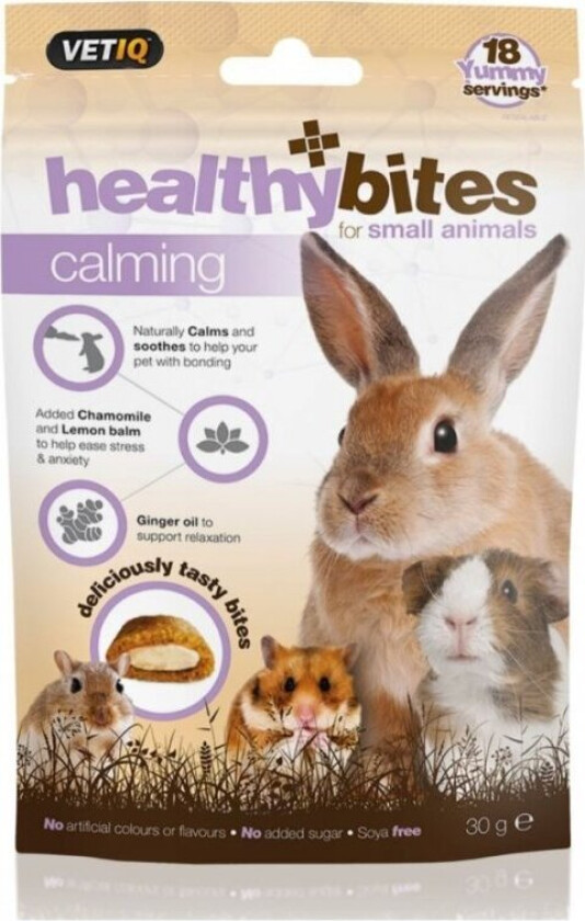 Healthy Bites for Smådyr Beroligende 30 g