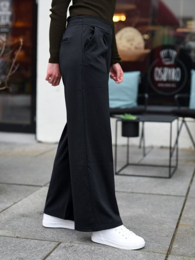 Kate Sus Wide Pant Long (svart)