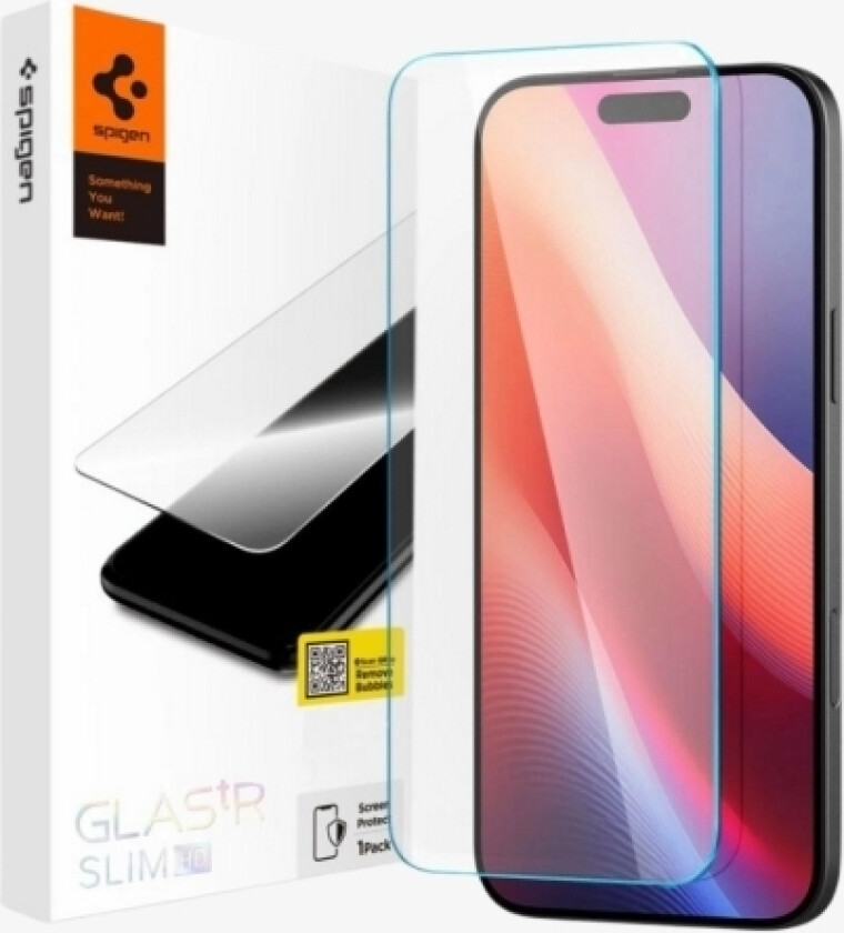 Glass Tr Slim Hd 1 Pack, Transparency - Iphone 16/15 Plus