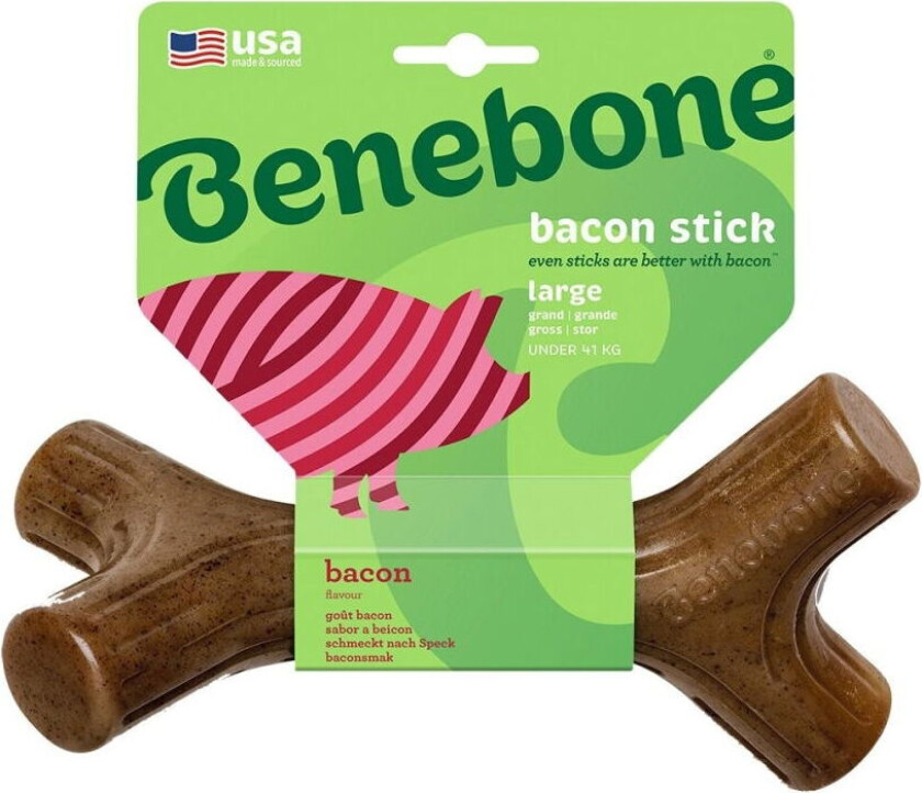 Tyggepinne i Nylon Baconsmak (L)