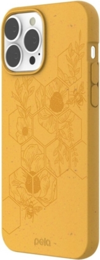Pela Classic Honey Eco-Friendly Iphone 13 Pro Max Case - Hive Edition