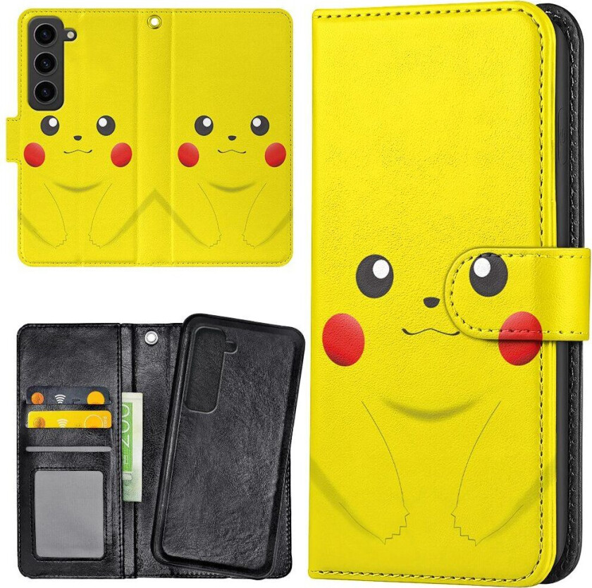 Samsung Galaxy S23 - Lommebok Deksel Pikachu / Pokemon
