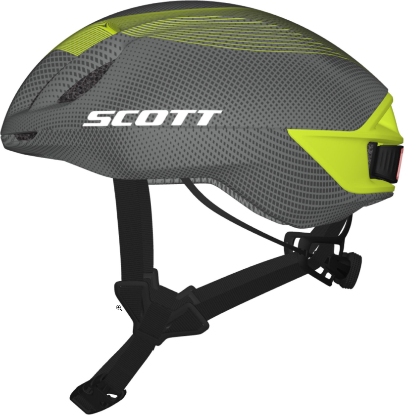 SCO Cadence Plus Sykkelhjelm Grå/Lime