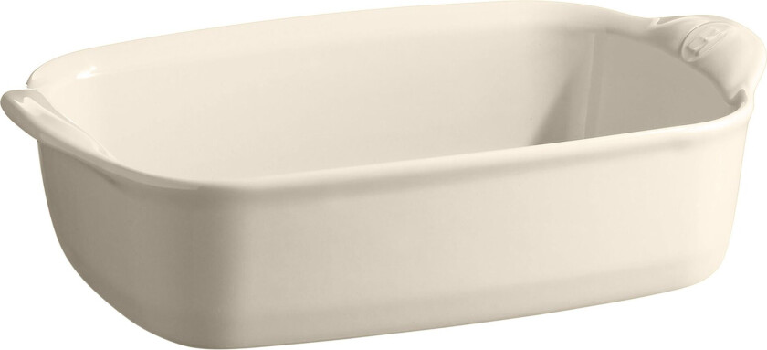 Rektangulær ovnsform 0,7 liter, cream